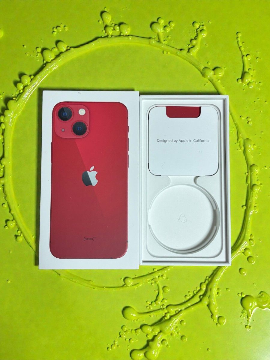 2月限定3300円引]iPhone 13 mini 128GB (PRODUCT)RED 有機EL新品