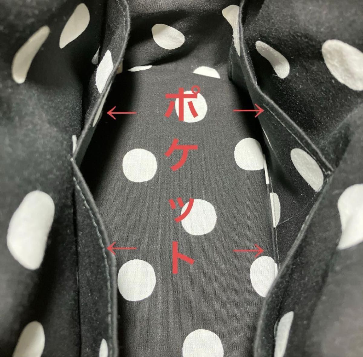 ハンドメイド ユキエモン クックキャッツ ミニバッグ ボストンバッグ