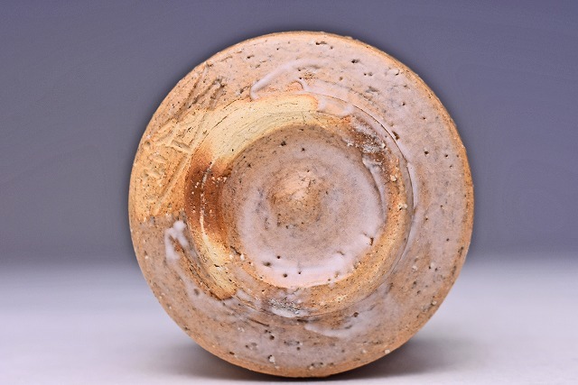 □昔の夢□i13 坂田慶造 造 萩ぐい呑 共箱 酒器/