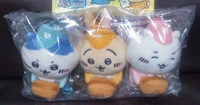 ちいかわマーケット 働くスタッフさんマスコット3種セット(セット購入