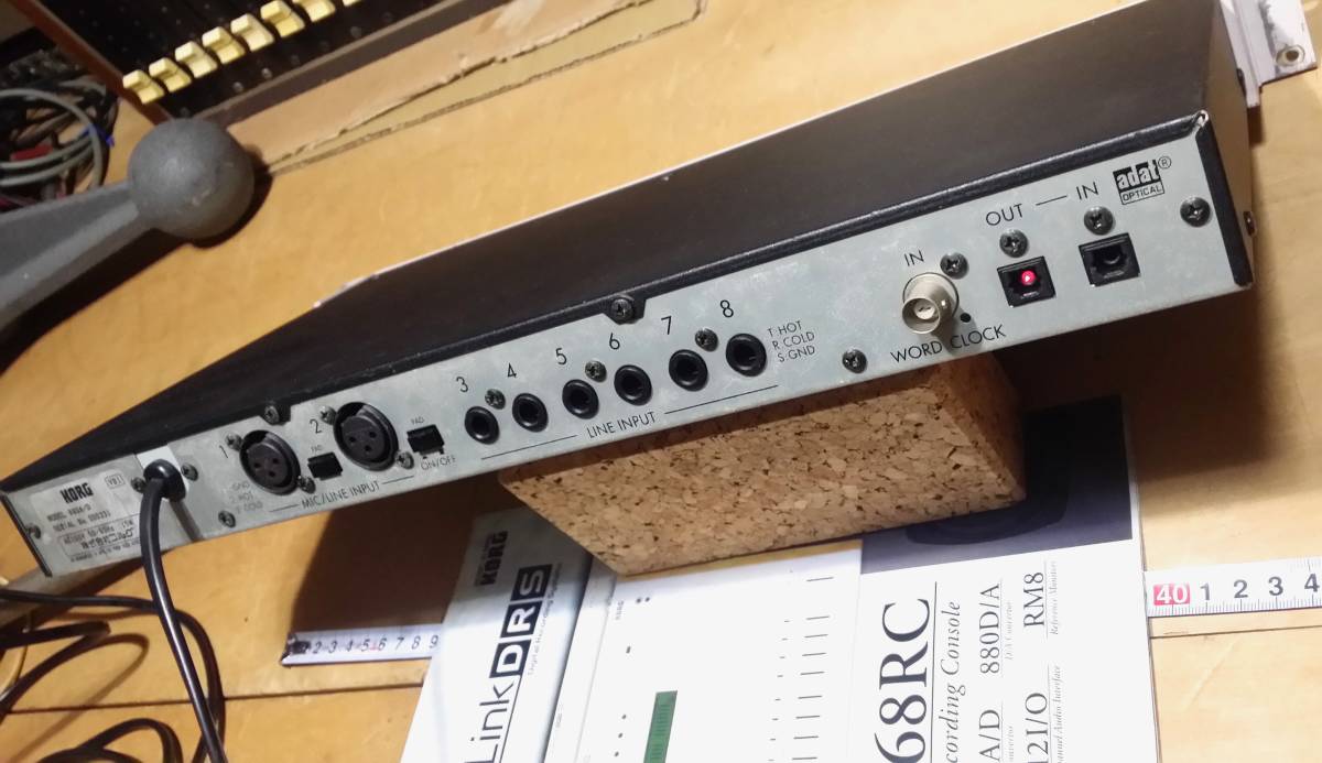 Yahoo!オークション - Korg 880A/D SoundLink DRS A/D Convertor adat