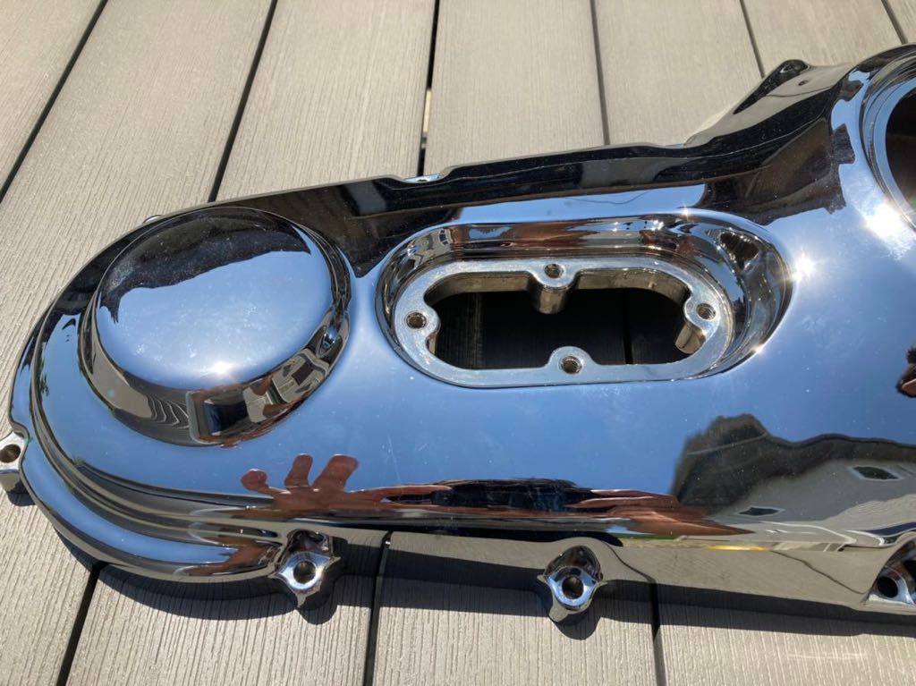 送料無料 美品 ハーレーダビッドソン 純正 プライマリーカバー エボ