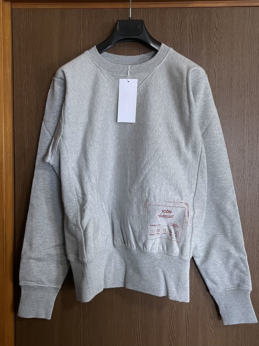 希少44新品 メゾンマルジェラ 1CON プリント スウェット シャツ 21SS