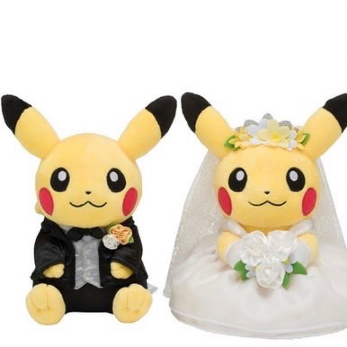 ピカチュウ 結婚式 ウェディング ポケモン ぬいぐるみ｜Yahoo!フリマ