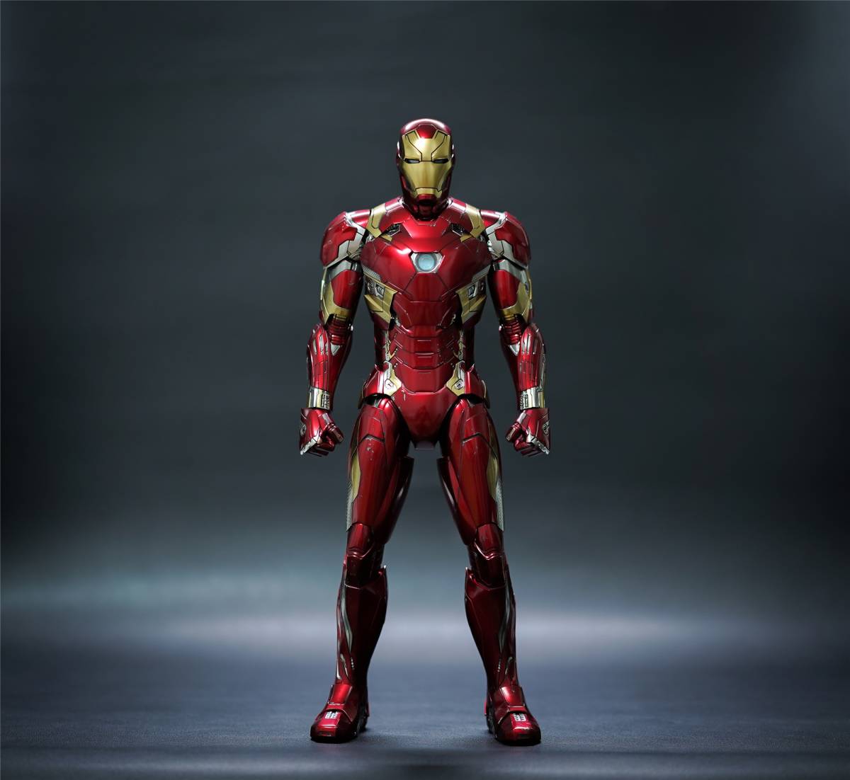 Yahoo!オークション - ホットトイズ アイアンマン マーク46 ダイキャス