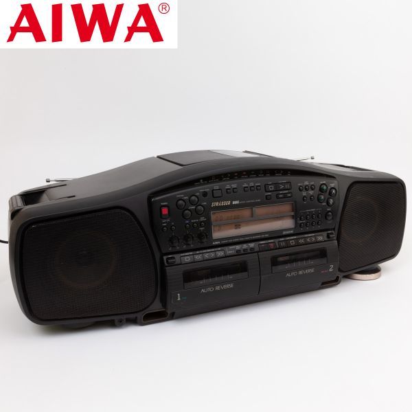 Yahoo!オークション - AIWA アイワ CSD-XR90 シュトラッサー ダブルカ