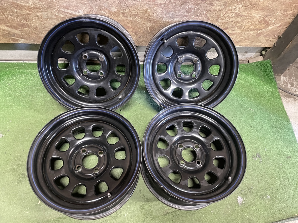 Yahoo!オークション - デイトナ スチールホイール 15インチ 7J +14 PCD