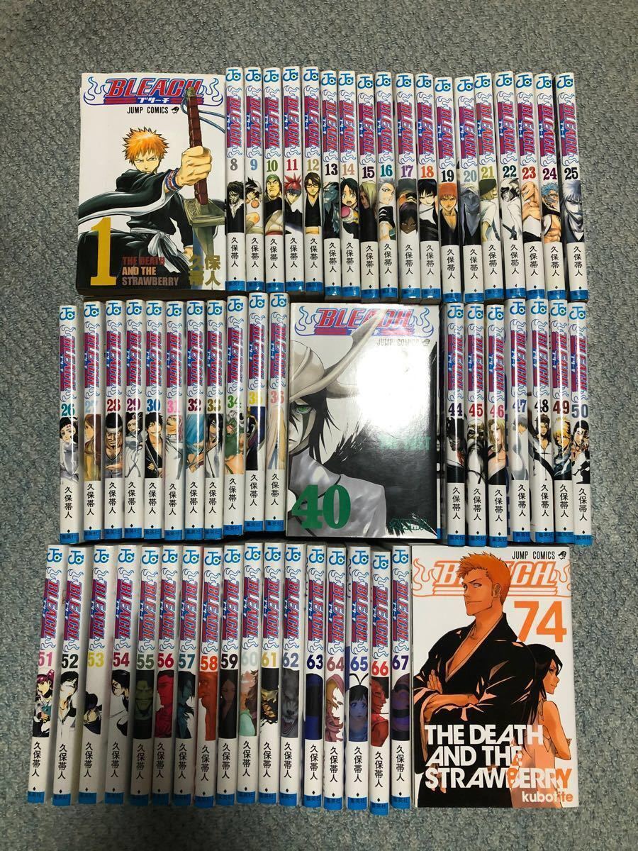 BLEACH 全巻セット 久保帯人 【漫画】 BLEACH ブリーチ (1-74巻