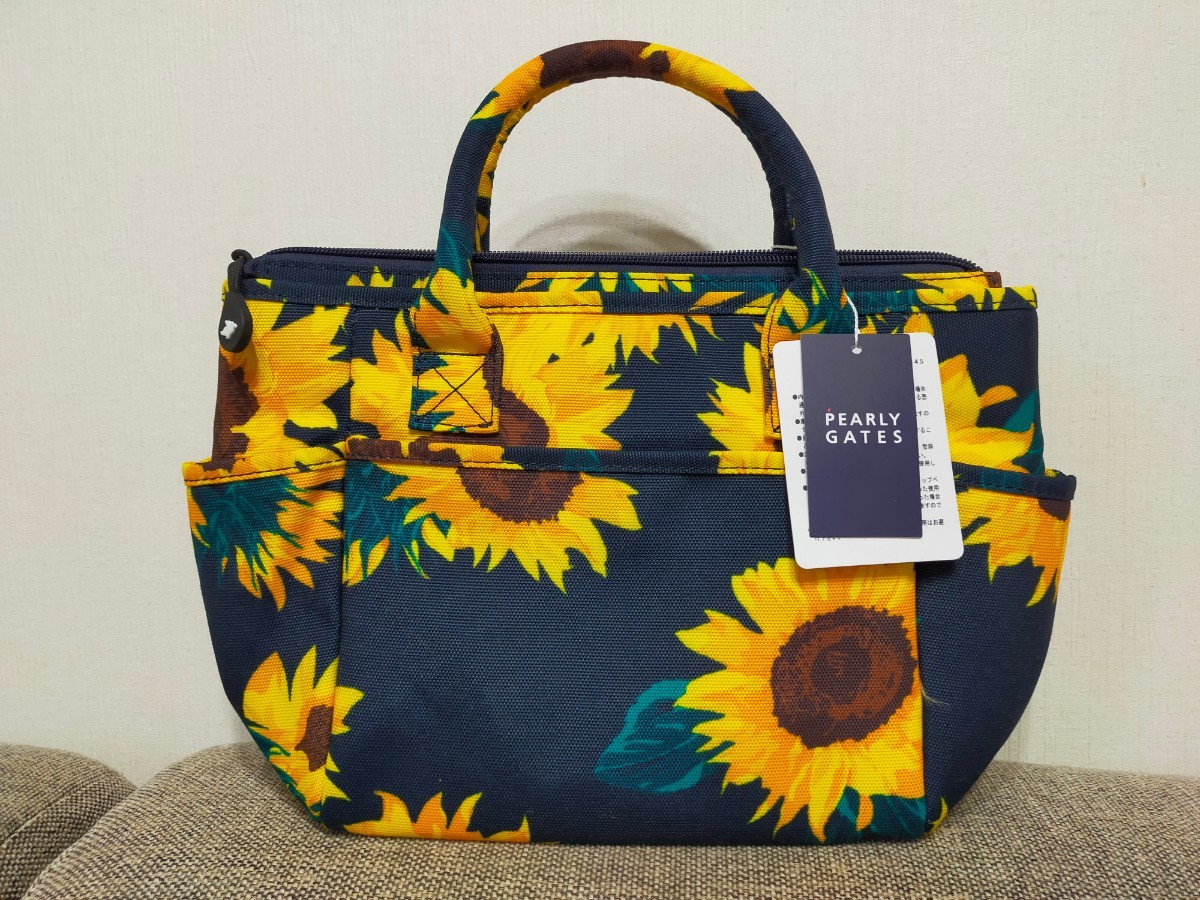 パーリーゲイツ カートバック ひまわり ゴルフ バック ハンドバック