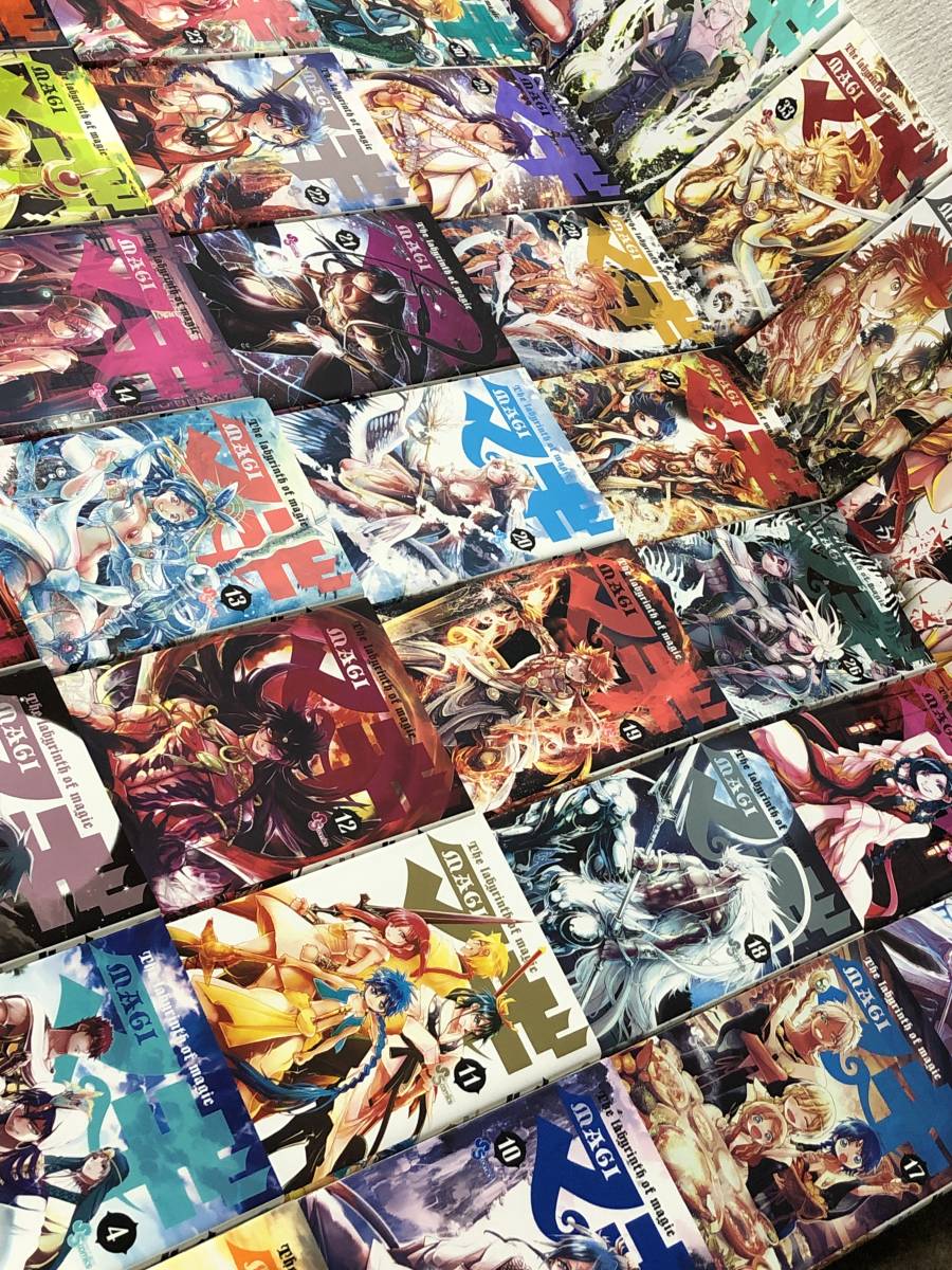 MAGI /マギ 1〜37巻 全巻セット/完結 大高忍 漫画 コミック｜Yahoo