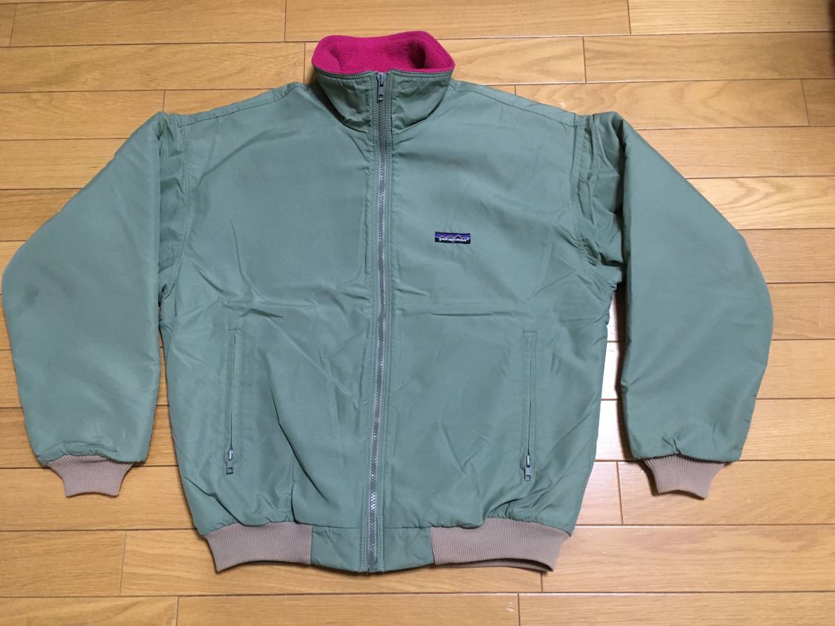 Yahoo!オークション - レアカラー パタゴニア M オリーブ MA-1 ミリタ