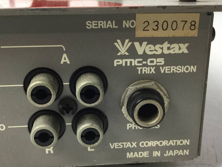 Yahoo!オークション - Vestax PMC-05 TRIX VERSION DJミキサー ジャン