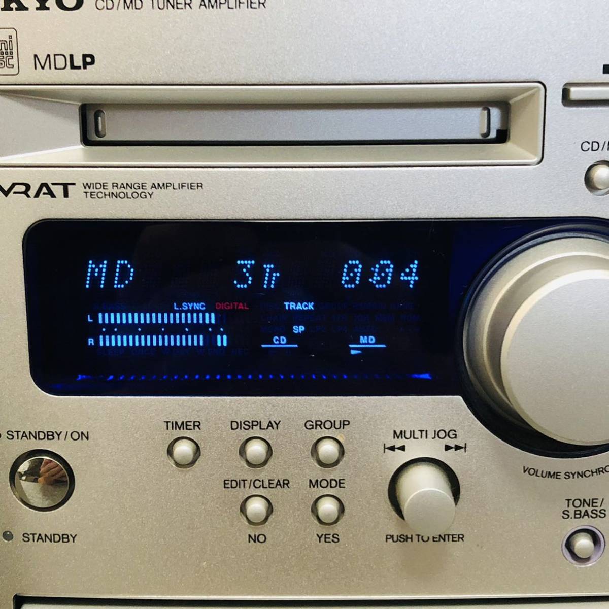 Yahoo!オークション - 【訳あり】ONKYO FR-N3X CD/MD ミニコンポ CDピ