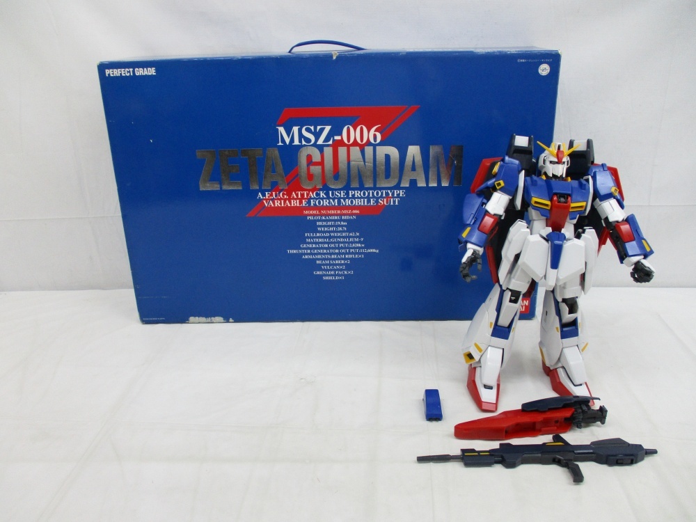 Yahoo!オークション - 7980G 組立済み PG 1/60 MSZ-006 ゼータガンダム