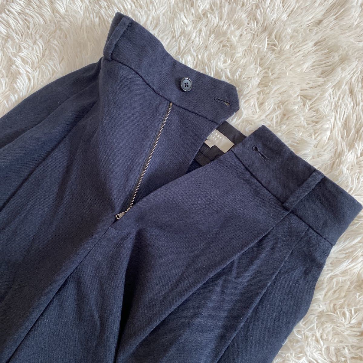 ✨極美品✨マーガレットハウエル ウール カシミヤ ワイドパンツ