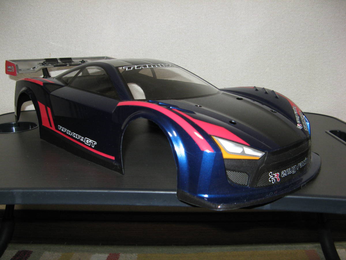 Yahoo!オークション - 希少 塗装済 タミヤ 1/10 軽量ボディ ライキリGT