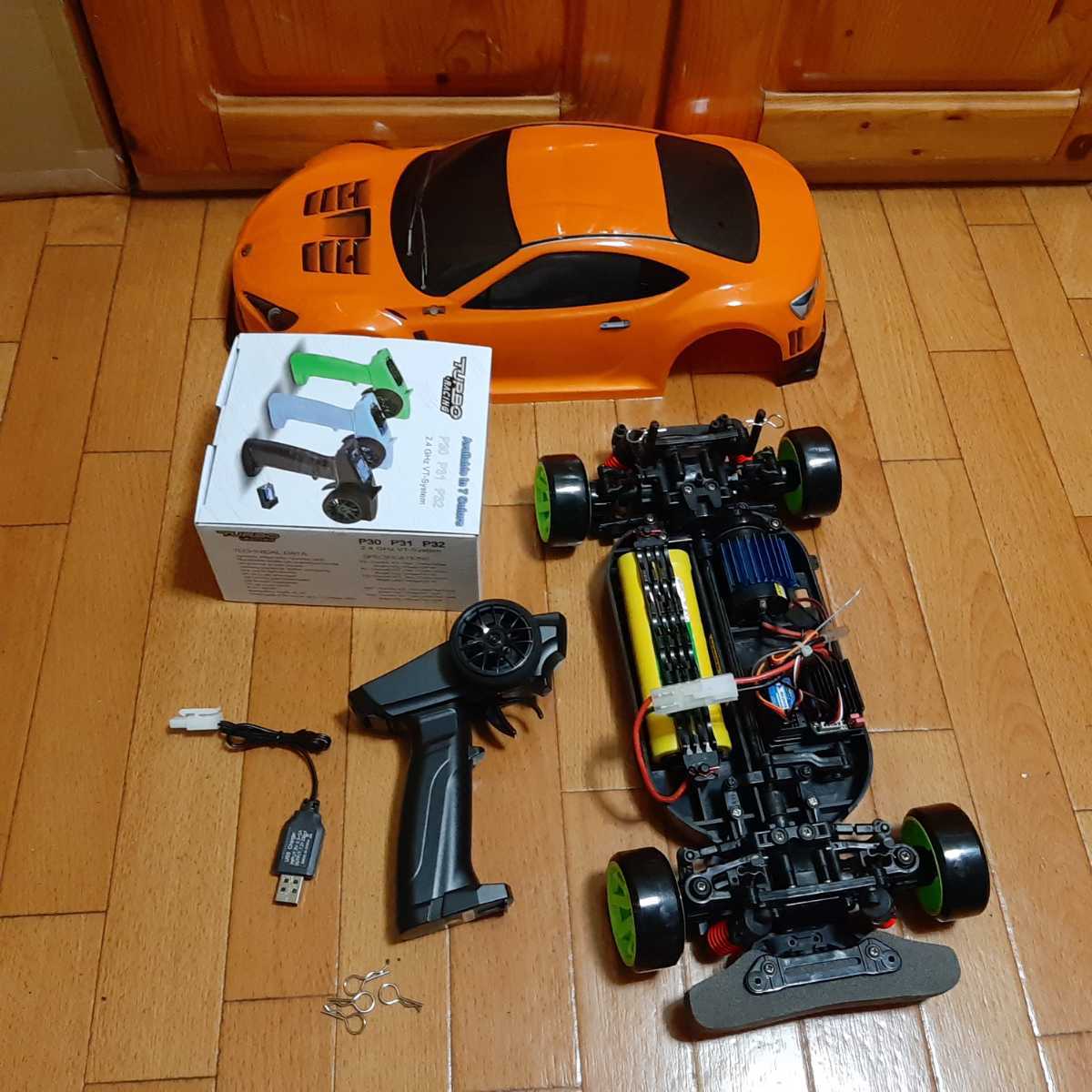 専用 タミヤ ドリフト ラジコン フルセット TT01 豪華メカ 改造 マーク