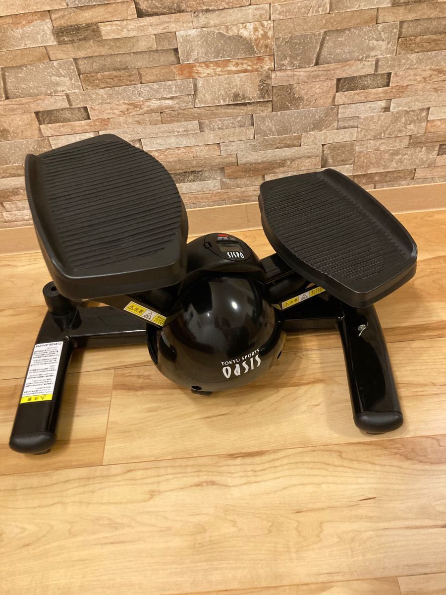 美品 SISPO 東急スポーツオアシス ツイスト ステッパー Premium 静音