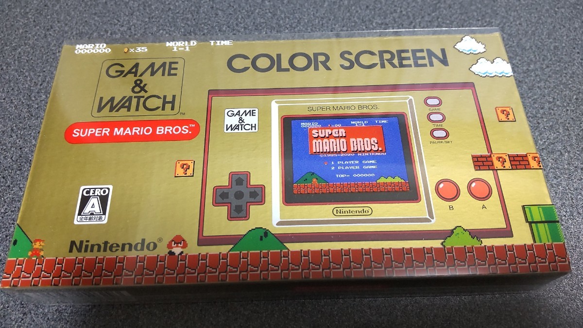 ゲーム&ウオッチ スーパーマリオブラザーズ 任天堂 ゲームウオッチ