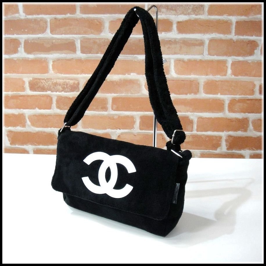 Yahoo!オークション - C401 シャネル CHANEL ノベルティ ショルダーバ