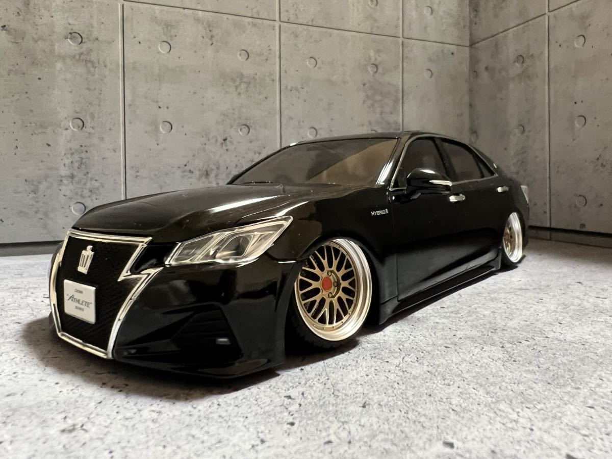 Yahoo!オークション - 1/24 アオシマ トヨタ 210 クラウン アスリート