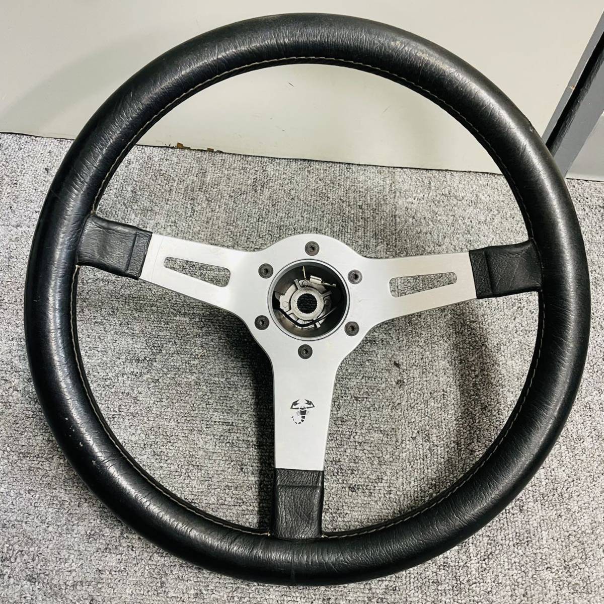 Yahoo!オークション - 稀少 ABARTH アバルト ステアリング 当時物 旧車