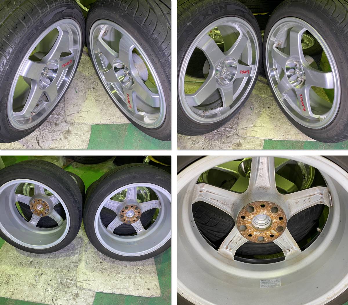 Yahoo!オークション - 超希少 レア TOM'S トムス TN-06 18インチ 8.5J