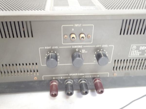 高額買取実施中!!】パワーアンプ DENON POA-3000