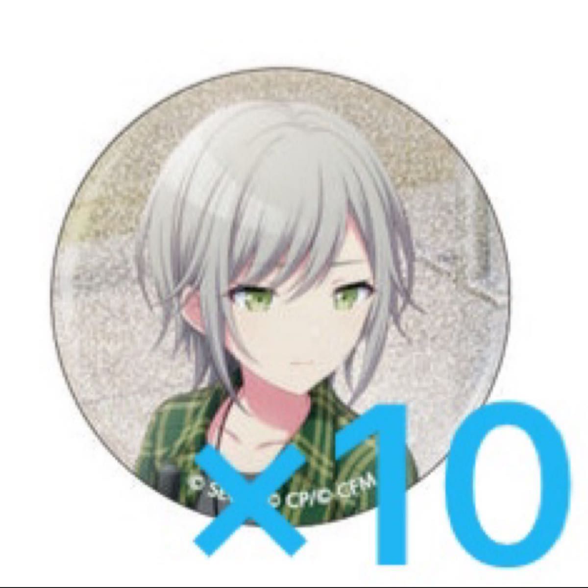 日野森志歩 缶バッジ プロセカ プロジェクトセカイ 36C グリッター缶