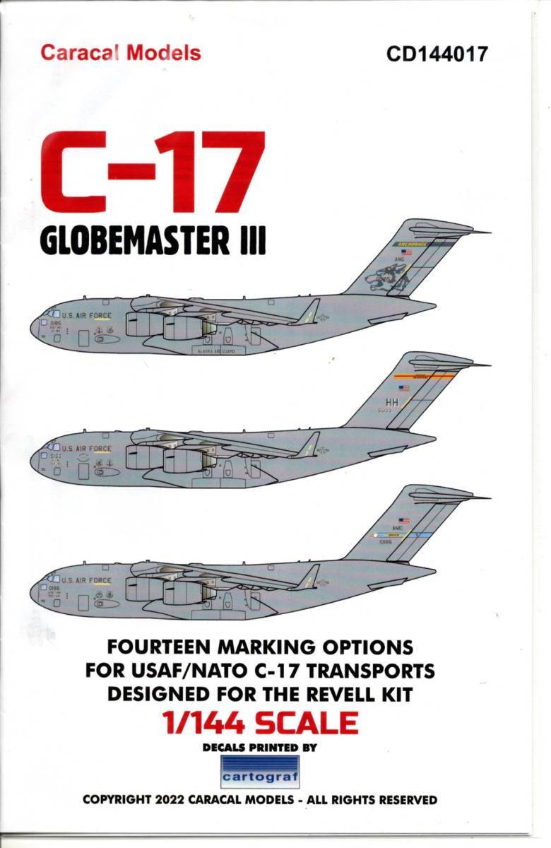 Yahoo!オークション -「c-17 1:144」(航空機) (プラモデル)の落札相場