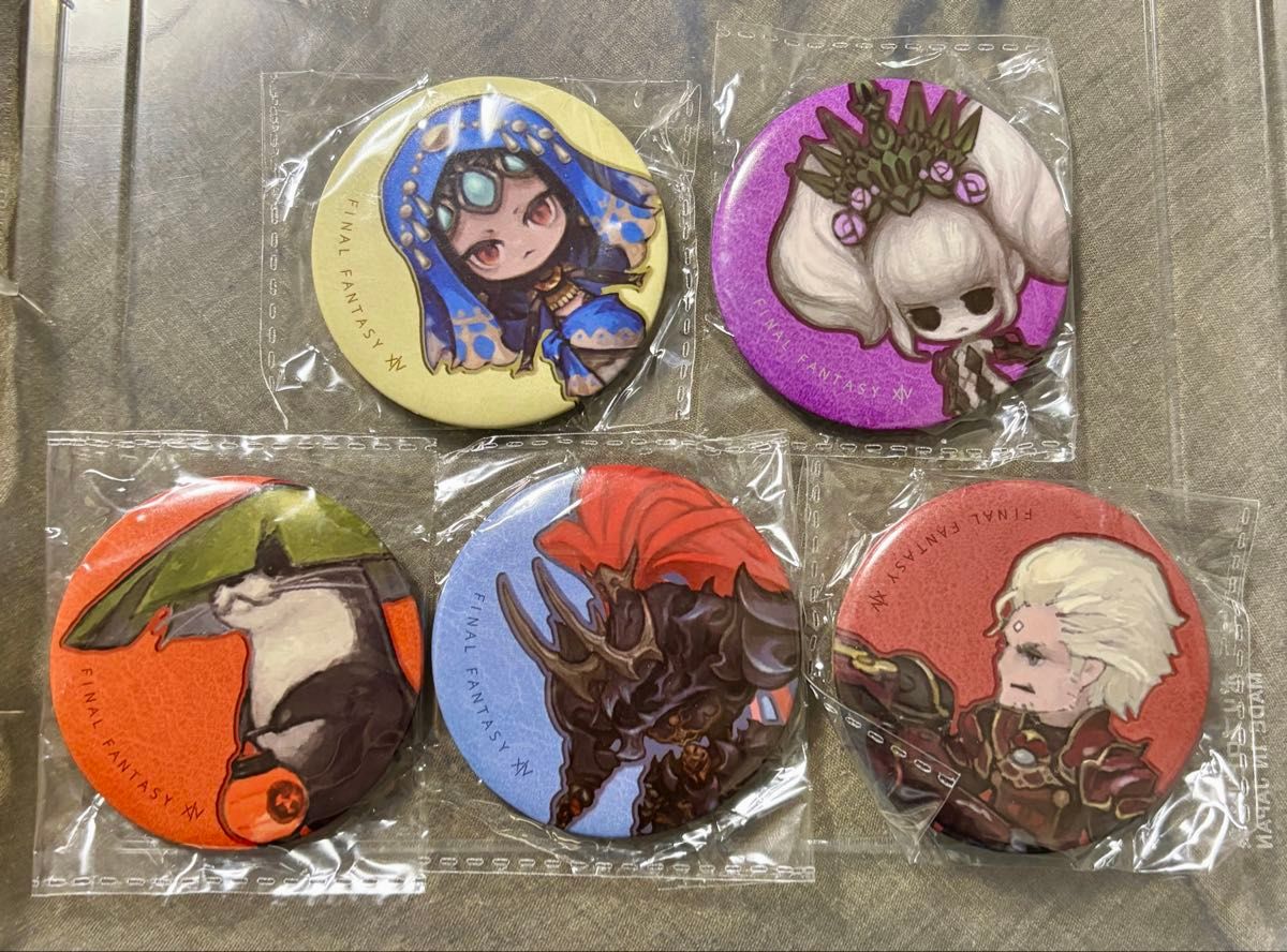 激レア】FF14 缶バッジ BADGE set ファンフェス ファイナル
