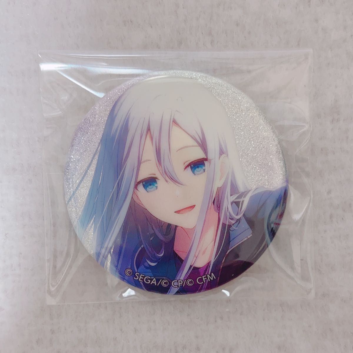 宵崎奏 8b グリッター缶バッジ プロセカ プロセカグッズ プロジェクト