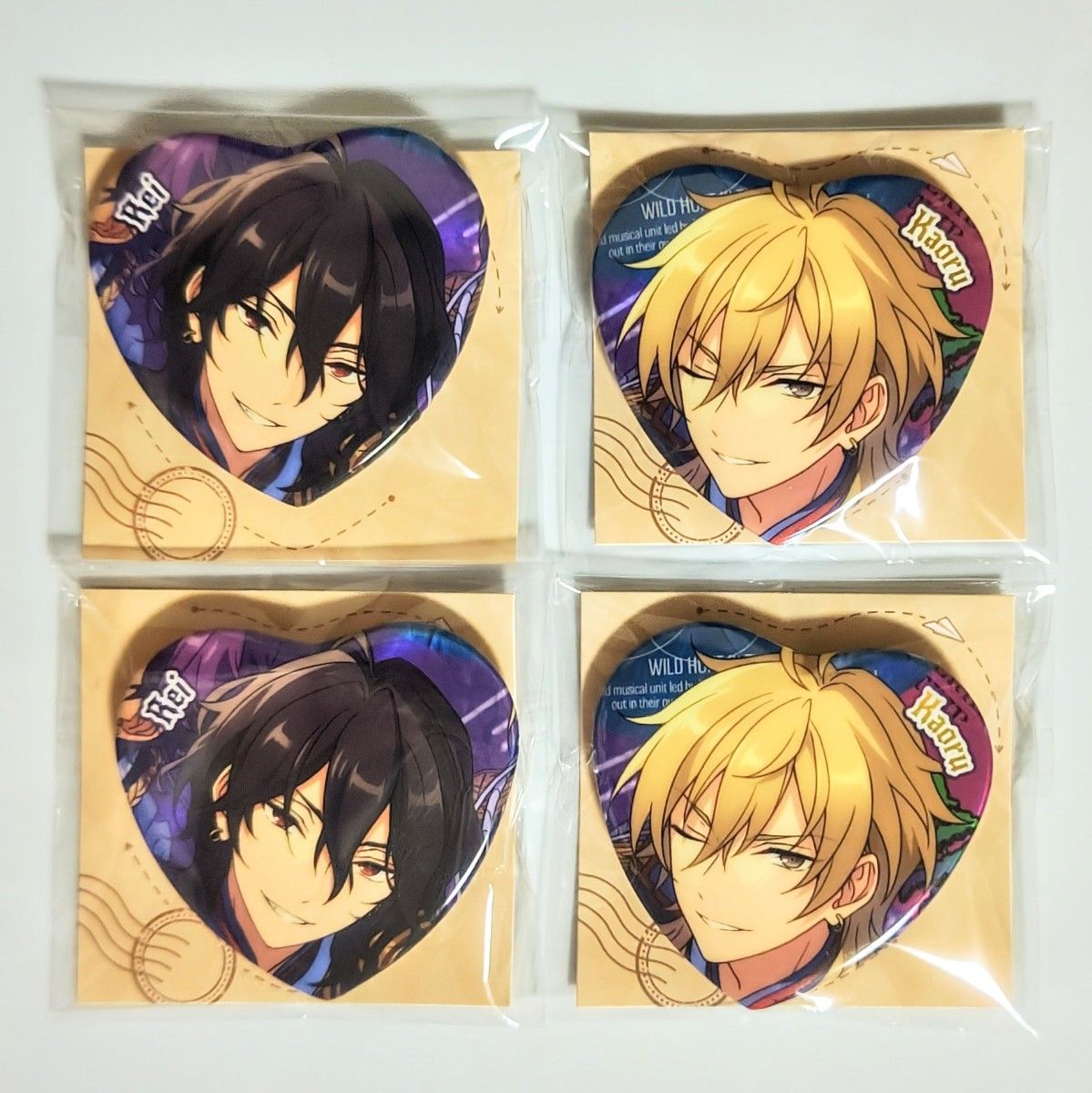 あんスタ 中国限定 朔間零 傾心缶バッジ ハート缶バッジ セット｜Yahoo