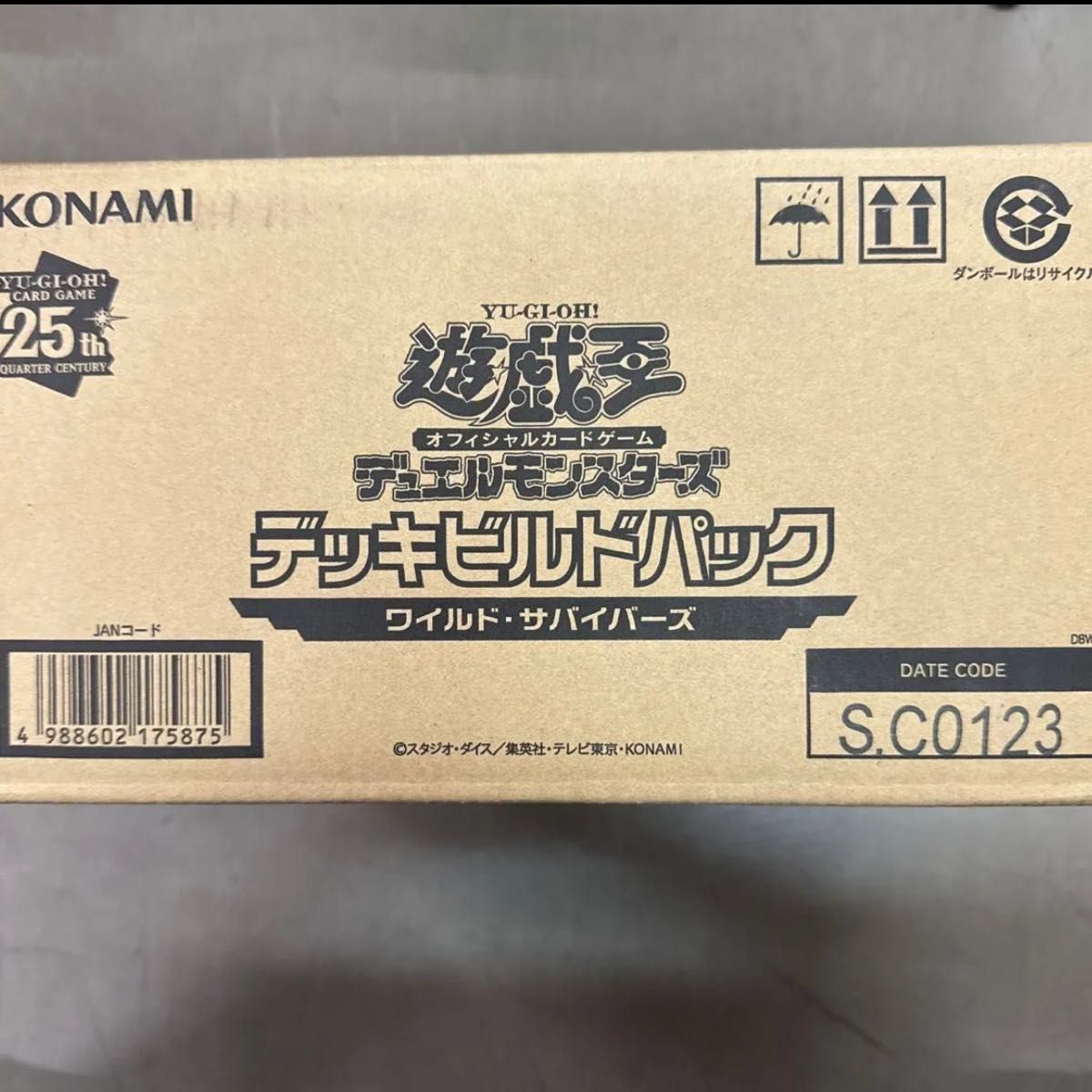 遊戯王 デッキビルドパック ワイルドサバイバーズ 1カートン 24BOX 未