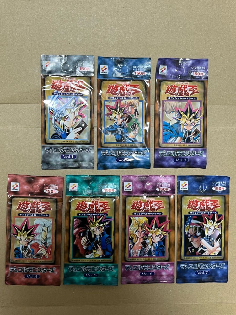 未開封パック】 遊戯王 初期 絶版 Vol1 未開封 コナミホットライン