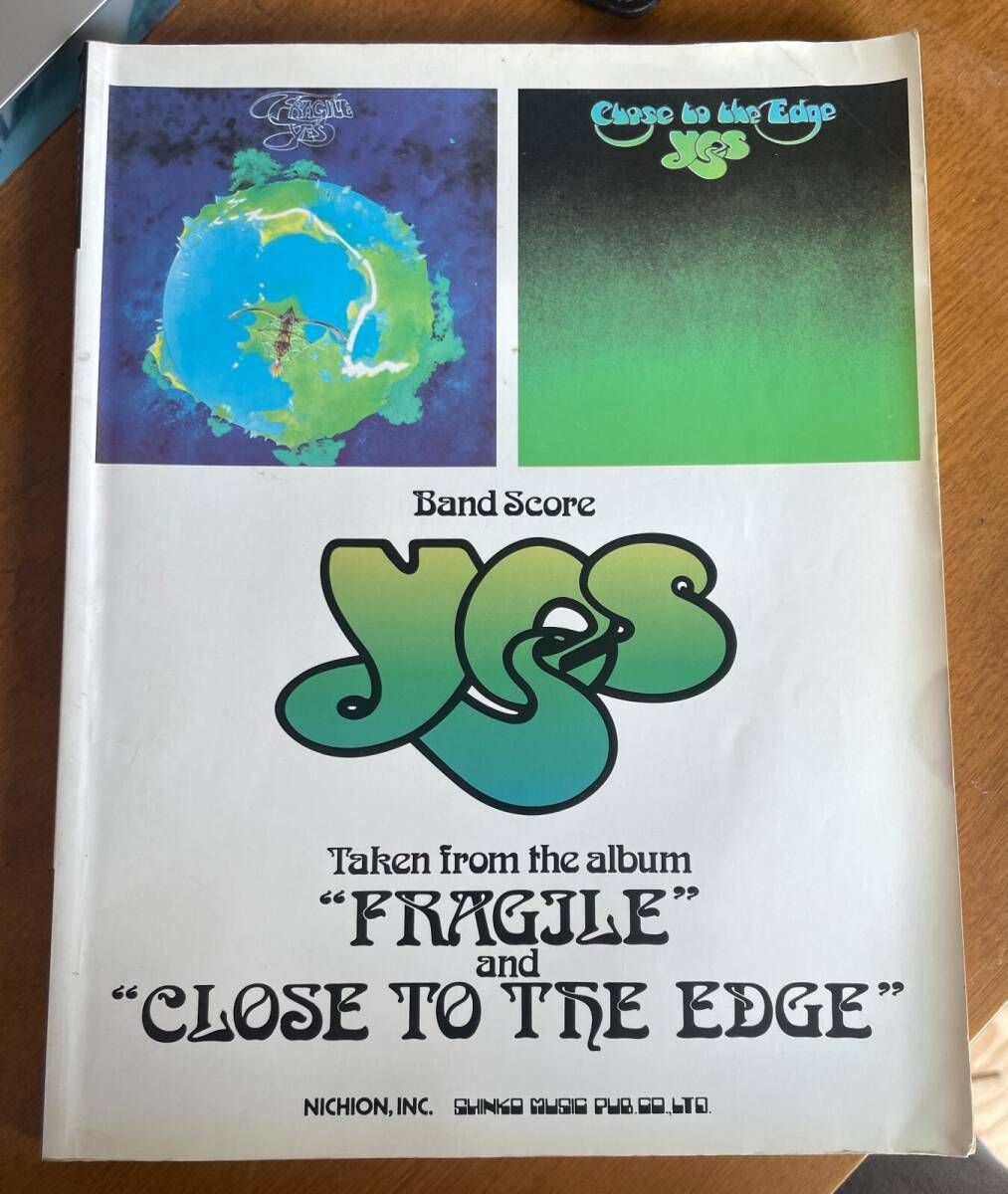 Yahoo!オークション -「yes イエス」(洋楽) (バンドスコア)の落札相場