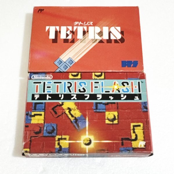 ファミコンとテトリス 箱付き値下げ ファミコンとテトリス 箱付き