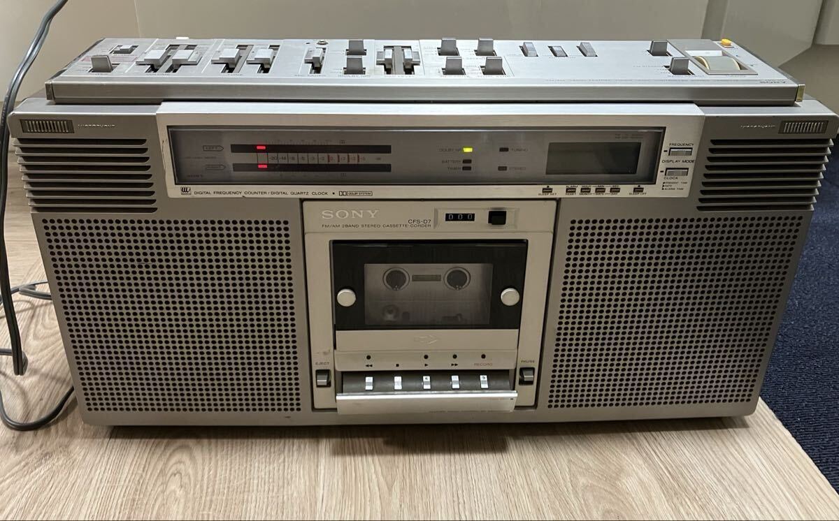 Yahoo!オークション -「sony cfs-d7」の落札相場・落札価格