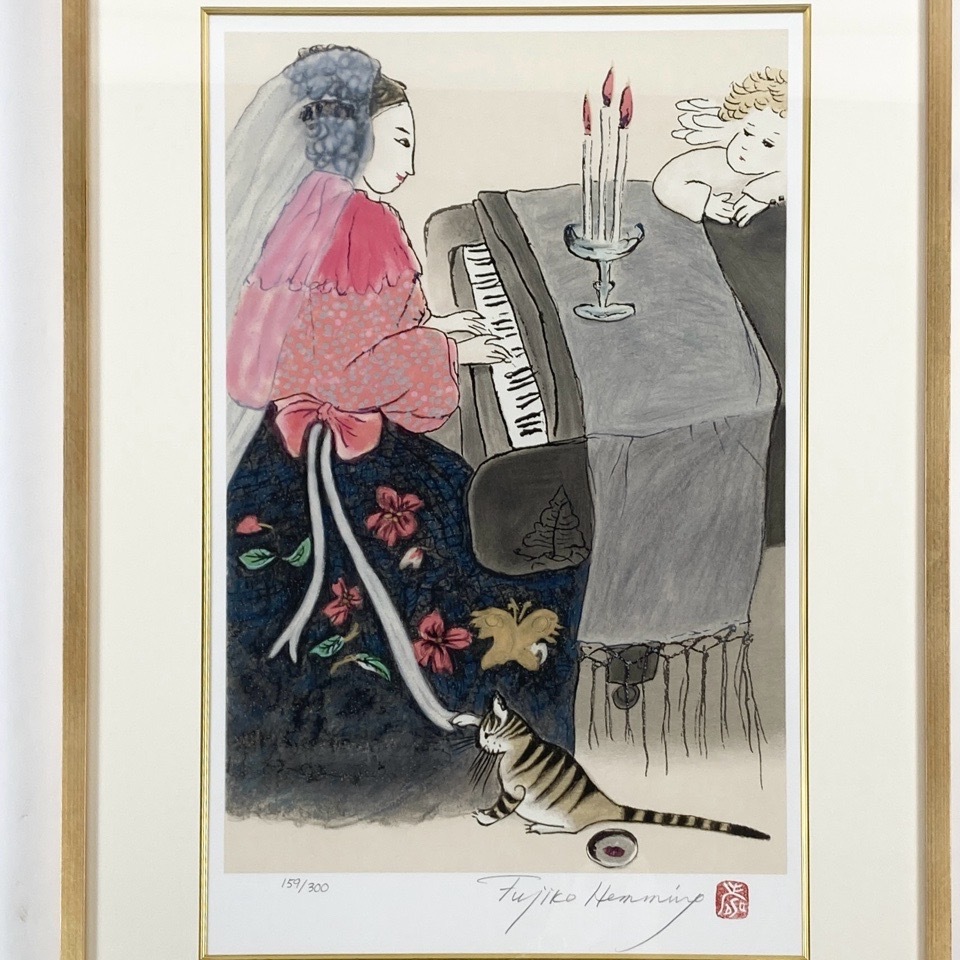 Yahoo!オークション -「フジ子ヘミング」(美術品) の落札相場・落札価格