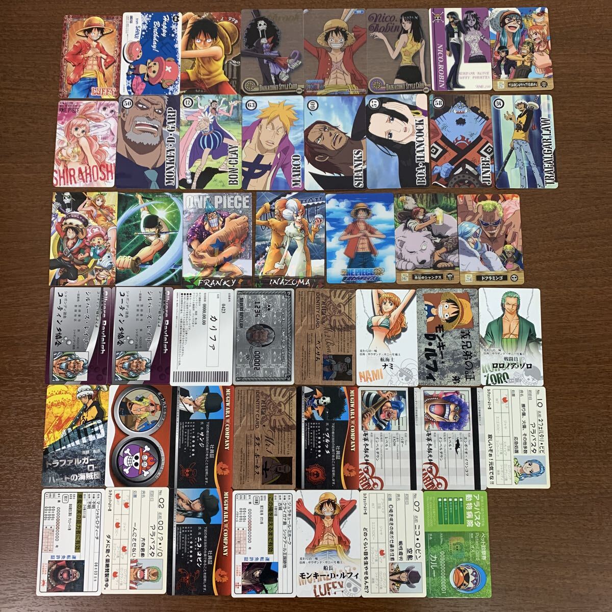 Yahoo!オークション -「ワンピースグミカード」(ONE PIECE) (ら/わ行