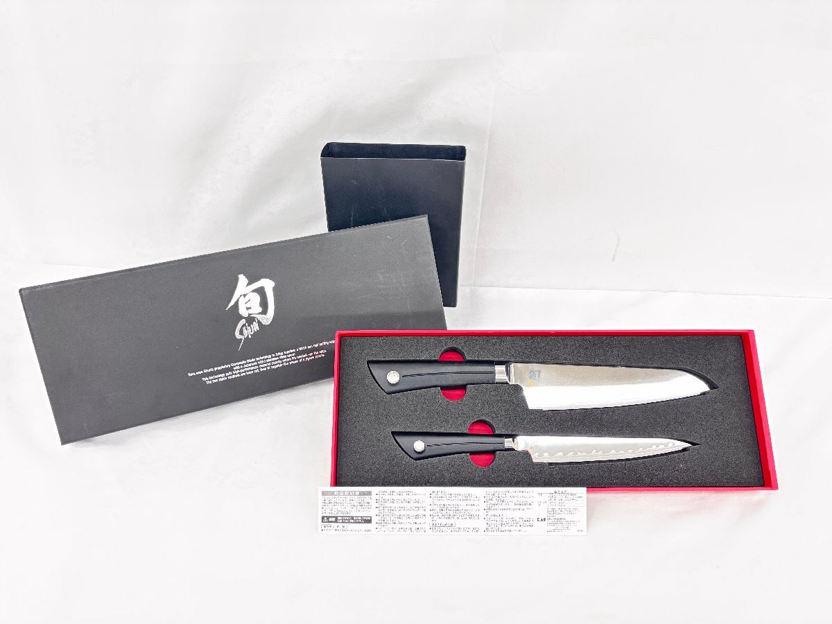Yahoo!オークション -「貝印 旬 sora」(セット) (包丁)の落札相場