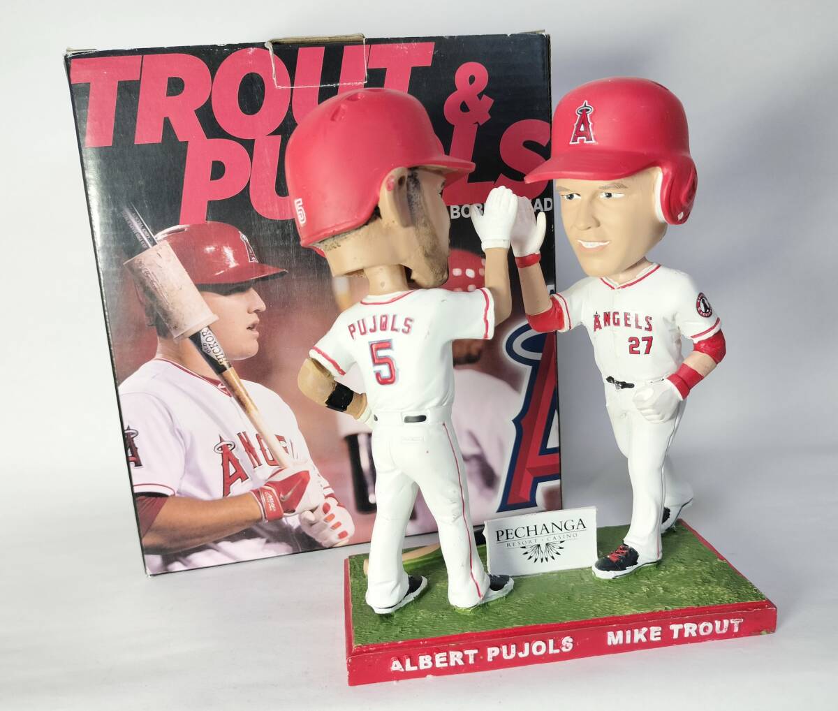 Yahoo!オークション -「大谷 トラウト ボブルヘッド」の落札相場・落札価格