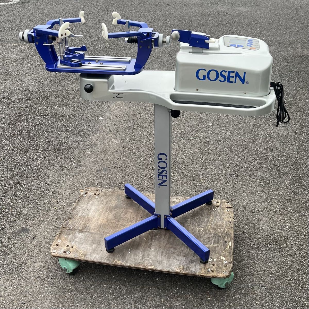 Yahoo!オークション -「ゴーセン ストリングマシン」の落札相場・落札価格