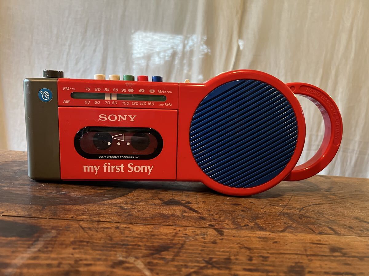 Yahoo!オークション -「my first sony」(ラジカセ) (カセットデッキ)の