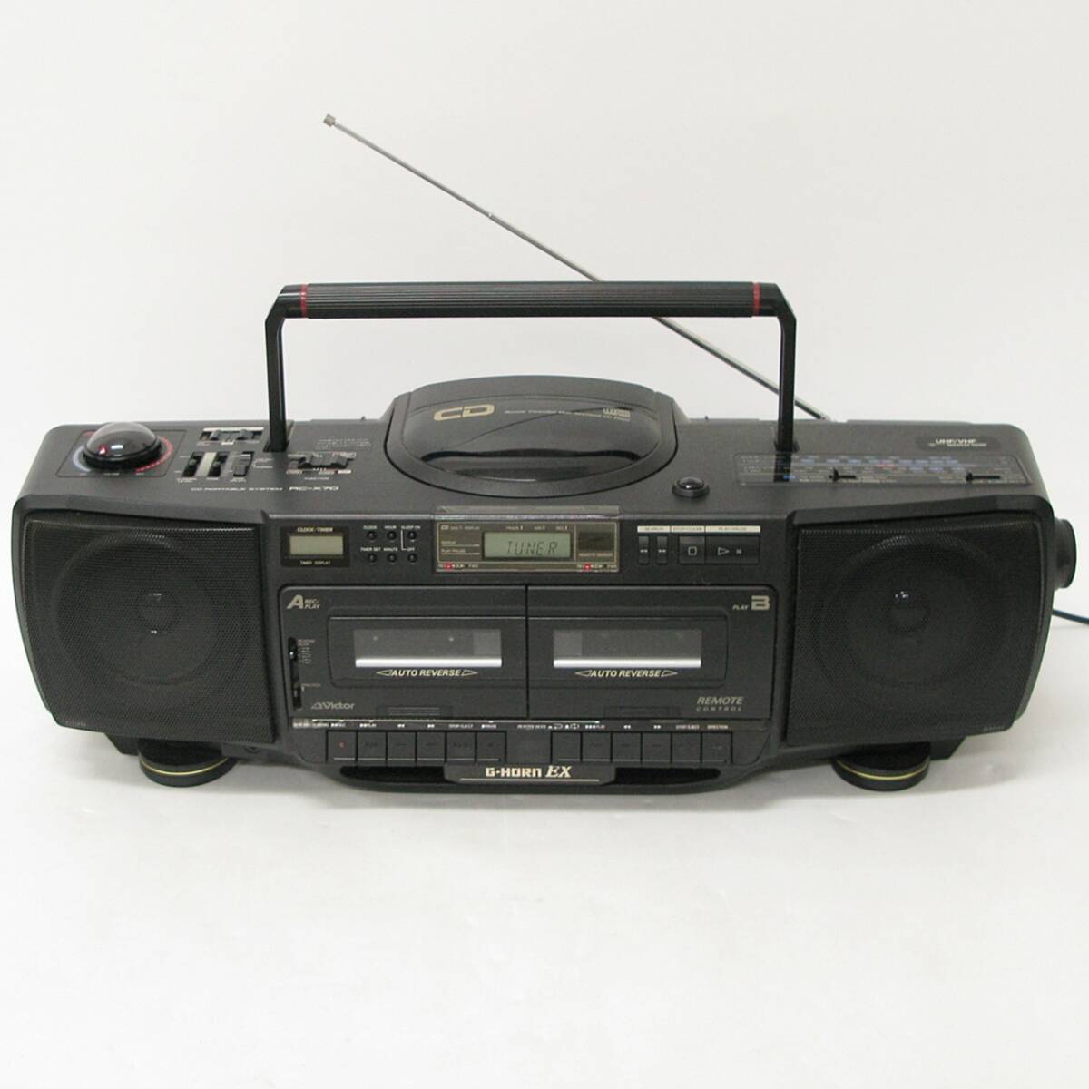 Yahoo!オークション -「victor ex」(ラジカセ) (カセットデッキ)の落札