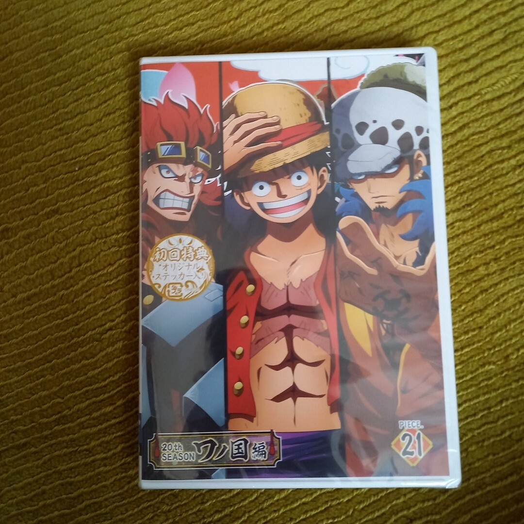 新品ケース交換済み ONE PIECE ワンピース 20THシーズン ワノ国編 DVD