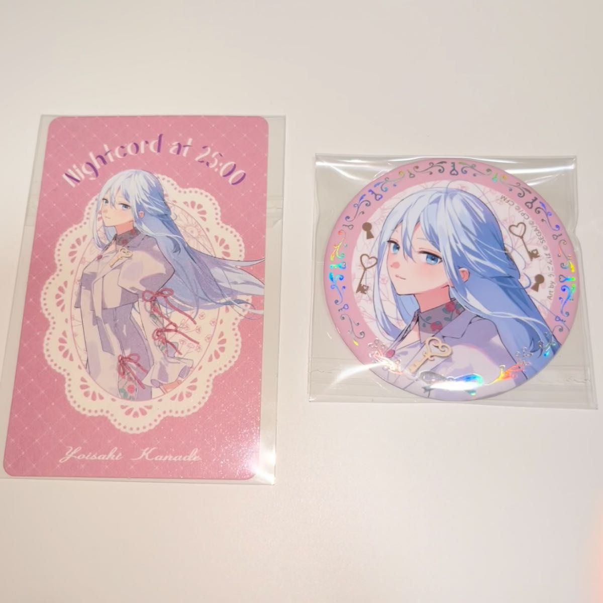 宵崎奏 8b グリッター缶バッジ プロセカ プロセカグッズ プロジェクト