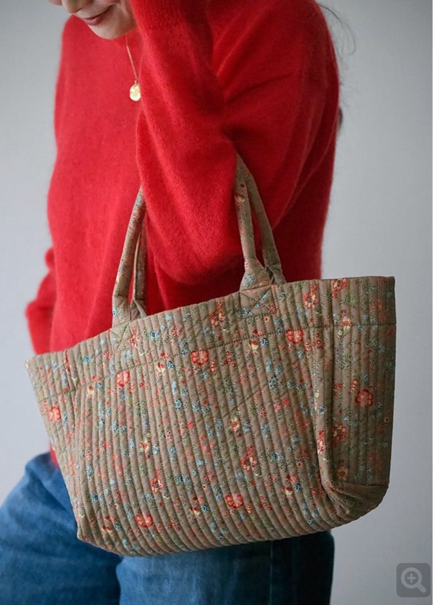 BEAMS RURU MARY'S 保冷ポケットリバーシブル キルティングバッグ 新品