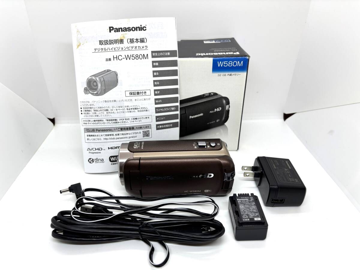 Yahoo!オークション -「パナソニック ビデオカメラ hc-w580m」の落札