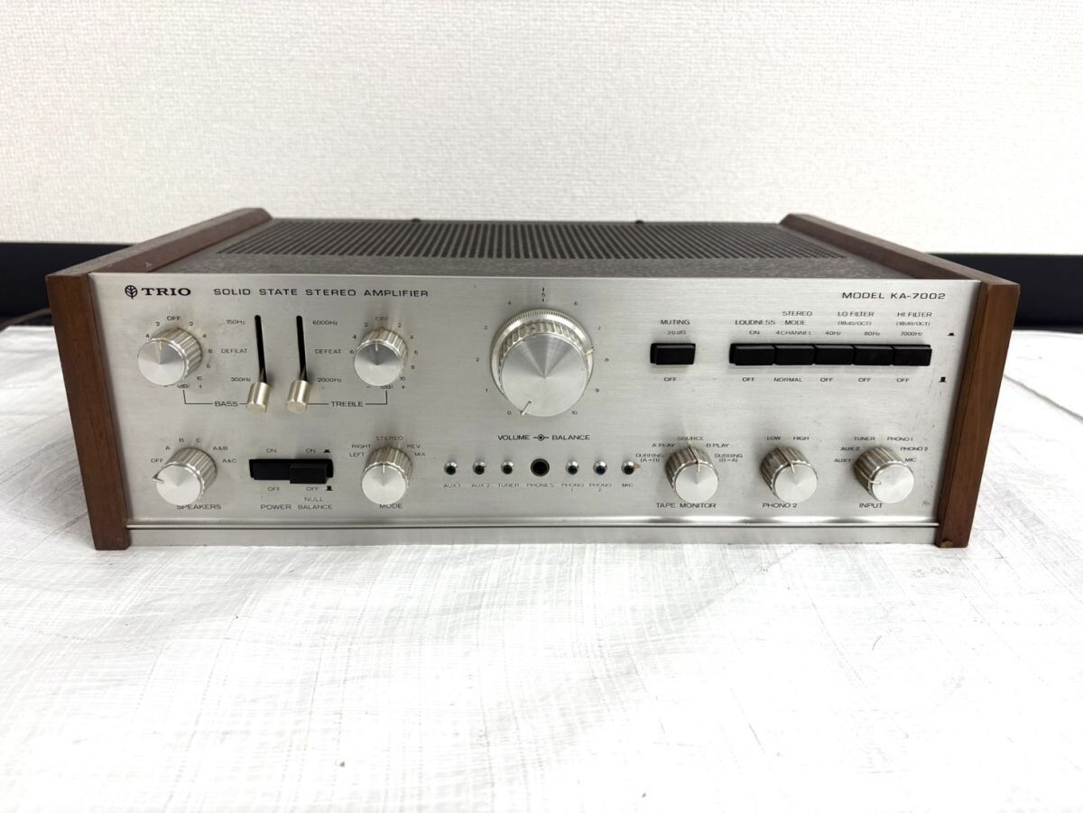 Yahoo!オークション -「trio ka-7002」(アンプ) (オーディオ機器)の